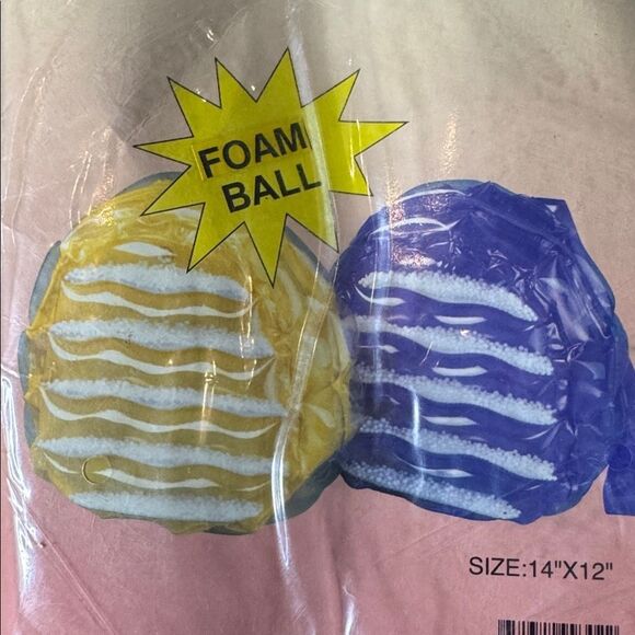 White/Silver Inflatable Bubble BackPack Foam Ball New in Packaging One Size - Picture 12 of 14